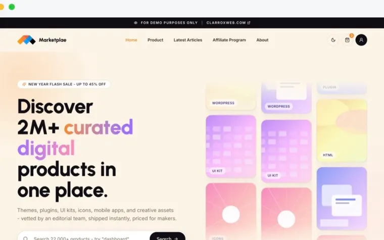 Marketplae website